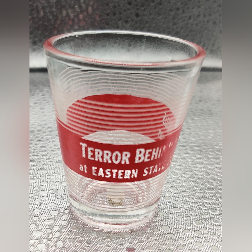 Terror Behind the Walls Shot Glass